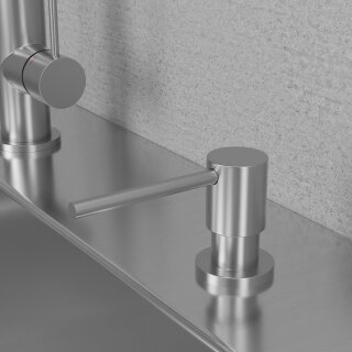 Primy Steel Clean Dispenser, Seifenspender aus Edelstahl
