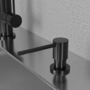 Primy Steel Clean Dispenser Shadow, Seifenspender aus Edelstahl