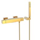 Tres Cuadro Exclusive, Thermostat Wannenbatterie, 24k Gold