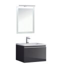 StoneArt Set Milano ME-0600 dunkelgrau 60x45