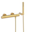 Tres Study Exclusive, Thermostat Brausebatterie, 24k Gold...