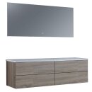 StoneArt Set Brugge BU-1601pro Eiche hell 160x50