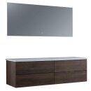 StoneArt Set Brugge BU-1601pro Eiche dunkel 160x50