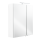 Badsanitaer Spiegelschrank, weiss EEK: F; 60x16x68cm
