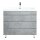 Badsanitaer Stand Badm&ouml;bel Eva 90 beton mit grifflosen Schubladen; 91x47x85,5cm