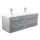 Badsanitaer Badm&ouml;belset Keolon XL beton; 143,5x50,5x56,5cm