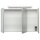 Badsanitaer Badm&ouml;bel-Set Timeline 100 (2-teilig) beton inkl. Spiegelschrank mit Design LED-Lampe EEK: F; 100x46x54cm