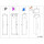 Badsanitaer Badm&ouml;bel-Set Timeline 90 (4-tlg./B) inkl. LED Spiegel eiche hell EEK: F; 90x46,7x54cm