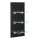 Badsanitaer Badm&ouml;bel-Set Lino 100 (4-teilig) schwarz mit LED Panel EEK: F; 100x47,5x49,7cm