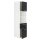 Badsanitaer Badm&ouml;bel-Set Lino 100 (5-teilig) schwarz mit LED Panel EEK: F; 100x47,5x49,7cm