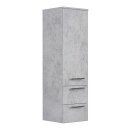 Badsanitaer Badm&ouml;bel-Set Capri 80 cm (3-teilig) beton EEK: F; 82x49x53,2cm