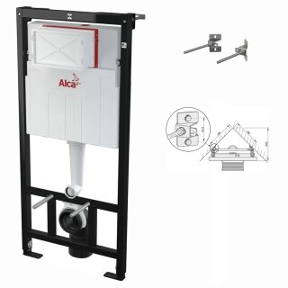 Alcaplast WC-Montagerahmen 1120mm zur Eckmontage
