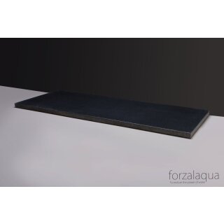 Forzalaqua Stein Waschtischplatte, GRANIT GEBRANNT 100,5X51,5X3CM Hahnl&ouml;cher optional