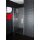 Euroshowers Door - 1-teilige Dreht&uuml;r Duschkabine, 89,5-92,0cm, Aluminium eloxiert, teilweise Milchglas, mit magnetischem Profil