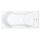rechteckige Badewanne repaBAD Dublin 170/75
