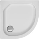 Schr&ouml;der Viertelkreisduschwanne Tino R 80x80x6,5 cm...