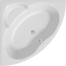 Schr&ouml;der Eckwanne Apollo 130x130x43,5 cm wei&szlig;