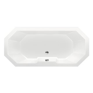 Schr&ouml;der 8-Eckwanne Chile II 175x80x45 cm wei&szlig;