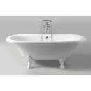 REGATA Freistehende Badewanne 175x85x61cm, F&uuml;sse...