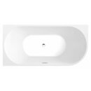 TIBERA L Freistehende Badewanne 170x80 cm, weiss