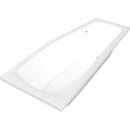 Raumspar Badewanne 160x70x39cm MINOU rechts, weiss
